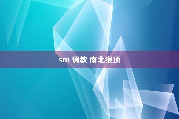 sm 调教 南北猴顶