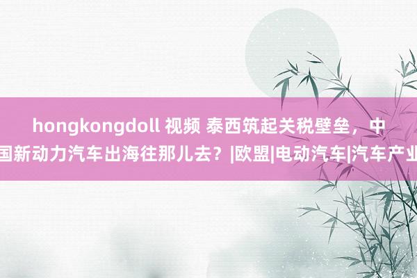 hongkongdoll 视频 泰西筑起关税壁垒，中国新动力汽车出海往那儿去？|欧盟|电动汽车|汽车产业